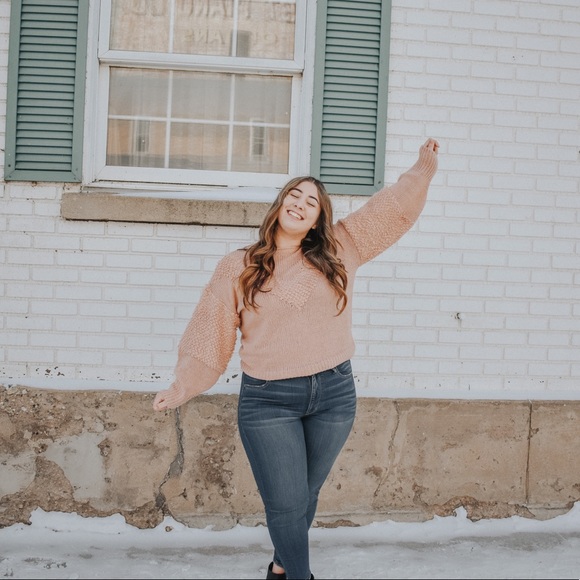 Puff Sleeve Sweater - Picture 1 of 5